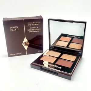 Charlotte Tilbury Queen Of Glow Luxury Palette Shadow Quad NEW BOX